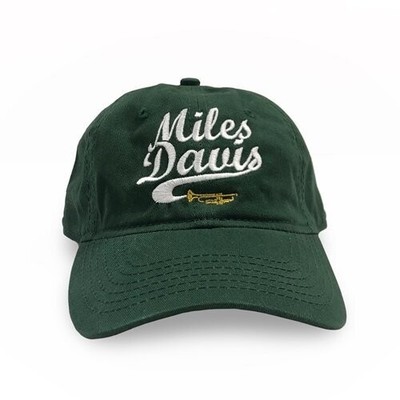 Miles Davis - Miles Davis - Trumpet - Unstructured Hat - Green [New ] Green, Hat