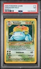 2000 POKEMON BASE SET 2 #18 VENUSAUR-HOLO PSA 7