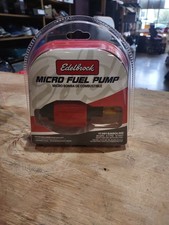 New - Edelbrock 17301 12-volt 38gph Gasoline Micro Fuel Pump