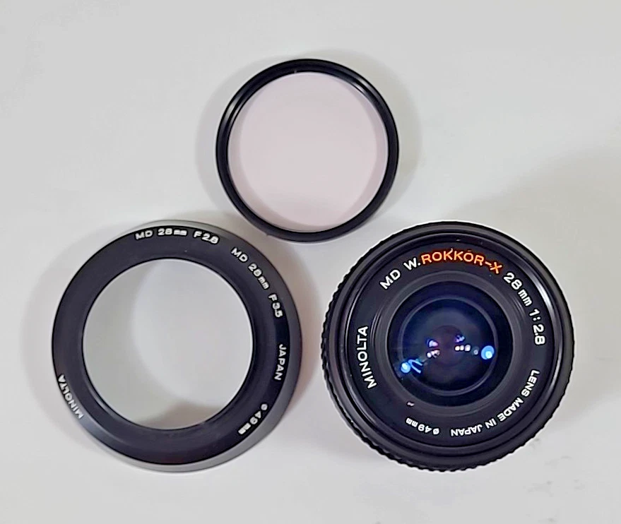 Minolta f/2.8 Camera Lenses 28mm Focal for sale - eBay