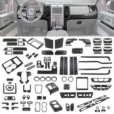 Carbon Fiber Interior Exterior Trim Kit Accessories For Ford F150 Raptor 2009-14