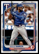 Adolis Garcia 2024 Bowman #6 Texas Rangers 29373 Baseball Card