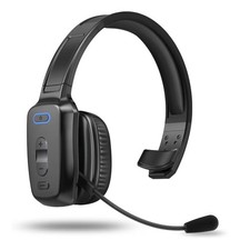 Trucker Wireless Mic Blue Noise Cancelling Headset Earpiece