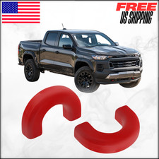 Hooks Covers Red For Chevy Colorado Trailboss GMC Canyon Accessories 2PC