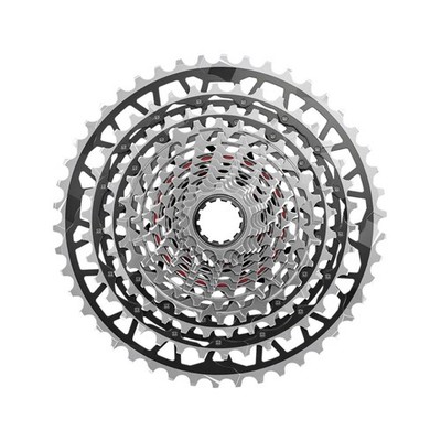 compatible con SRAM Cassette casete piñones RED XG-1391 XPLR E1 13V (10-46D) SIL