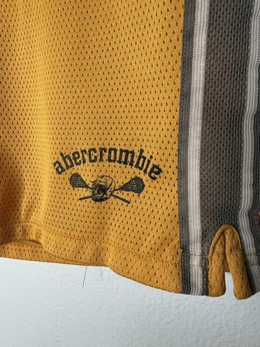 Vintage Abercrombie & Fitch Mesh Athletic Shorts Mens Large Gym Y2K Lacrosse - Picture 3 of 7