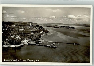 39944989 - 7750 Staad Fliegeraufnahme FotoSting 1930