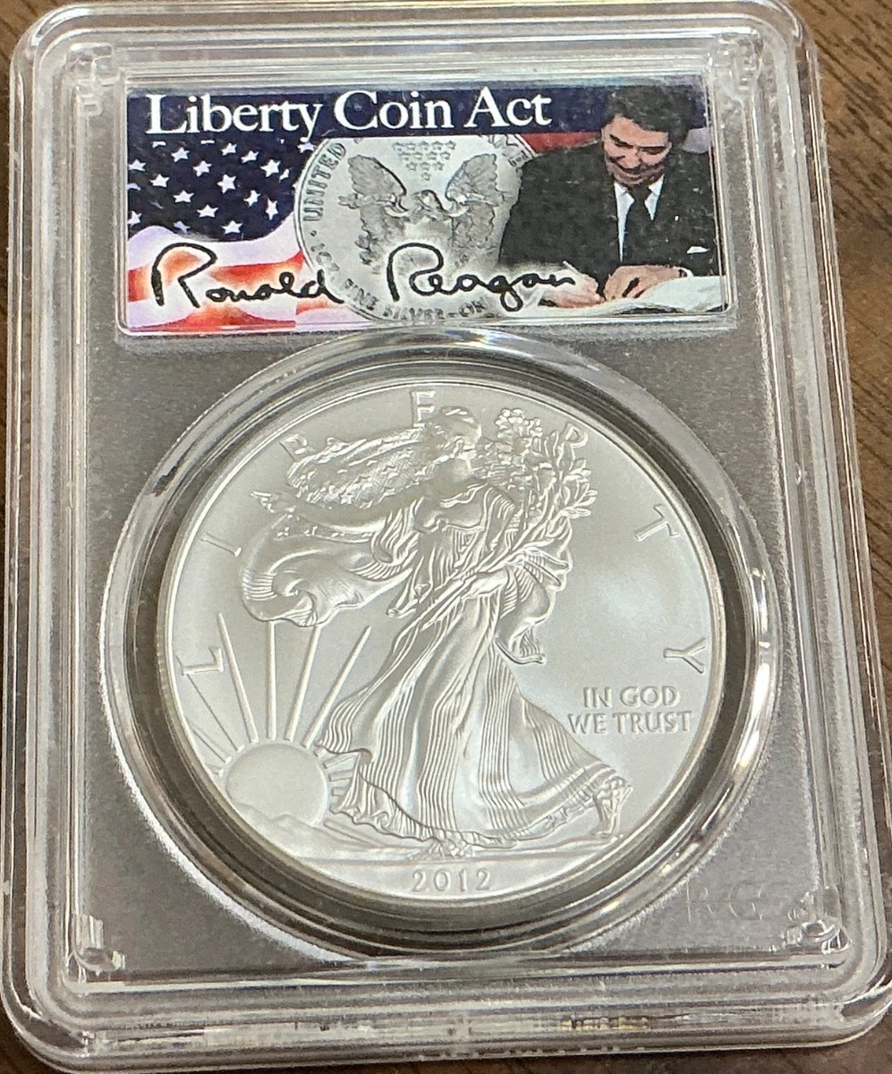 American Eagle MS 70 Graded 2012 Silver Bullion Coins for sale | eBay