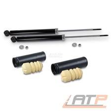 2x STOßDÄMPFER + PROTECTION-KIT HINTEN FÜR BMW 3-ER E46