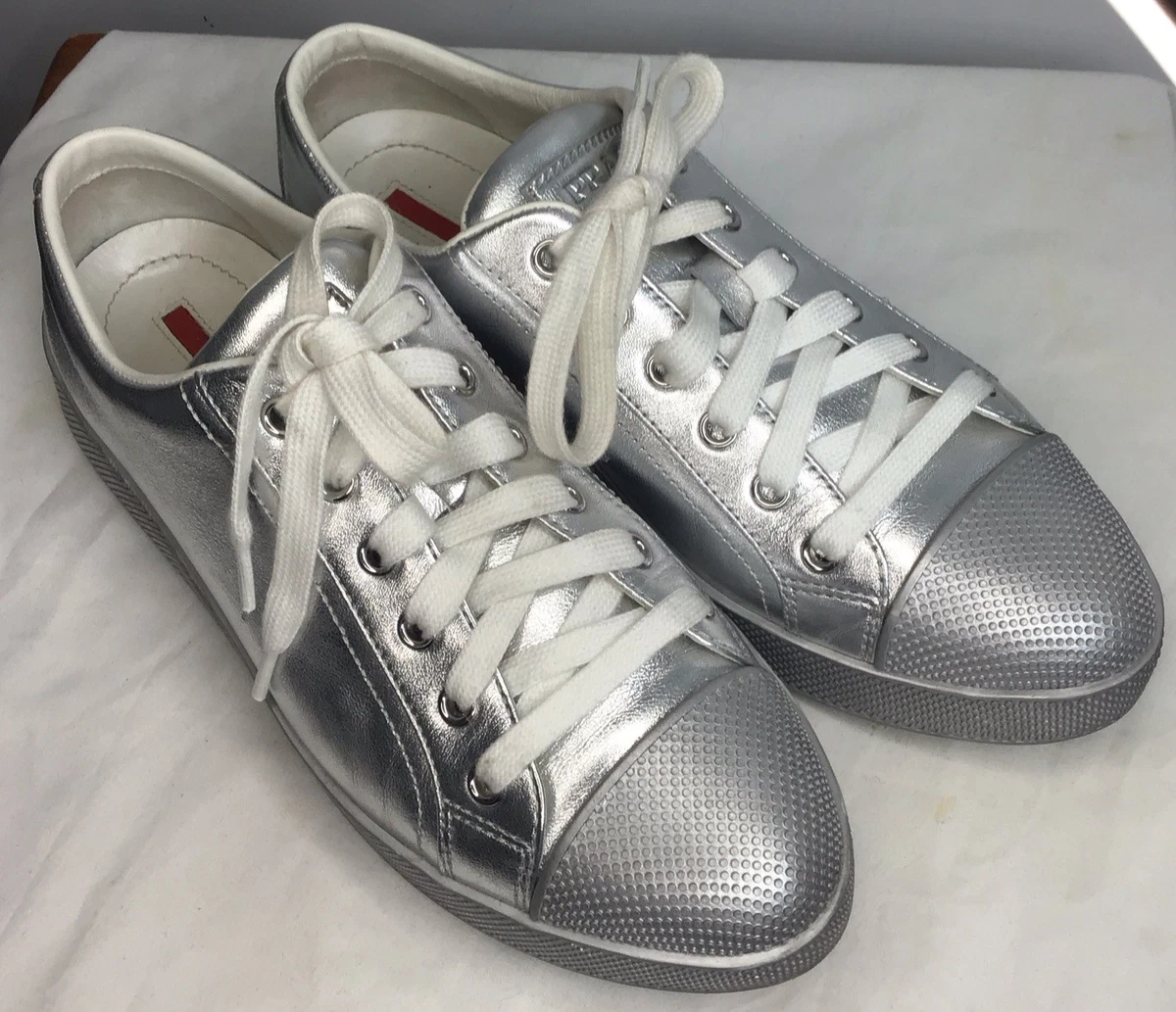 PRADA Silver Comfort Shoes for Women for sale | eBay