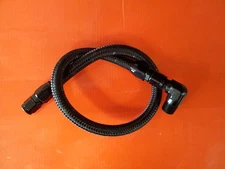 Braided Black Fuel Line Assembled Chevy AMC Ford  Fuel Pump to Dual Feed Carb -8