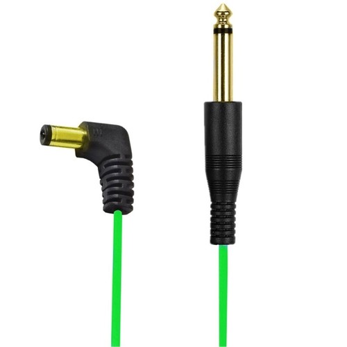 90 Degree Right Angle DC Tattoo Clip Cable 6.35mm to DC 5.5mm x 2.1mm 1.8M - 第 5/11 張圖片