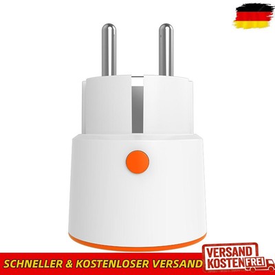ZigBee 3.0 EU Smart Socket Sprachsteuerung 16A EU Plug Power Monitor für Schreib
