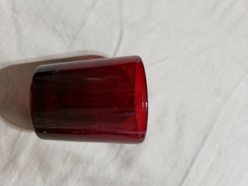 Red Glass Lot Of 8. Vtg. - Picture 12 of 12