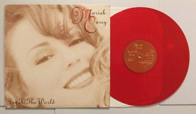 RARE RED VINYL MARIAH CAREY JOY TO THE WORLD 1994 ORIGINAL David Morales 5 MIXES