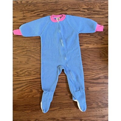 Vintage Gerber Baby Pajamas Size 2T