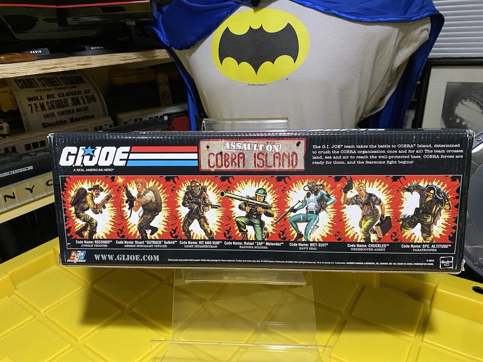 GI Joe 25th 2009 Assault On Cobra Island New Sealed Shelf Wear eBay
