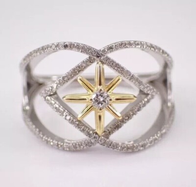 2 Ct Round Cut Simulated Diamond Wedding Band Ring 14k White Gold Plated