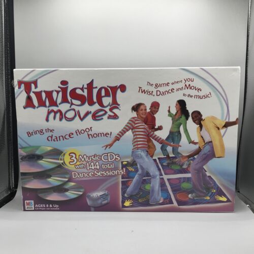 TWISTER MOVES TWIST DANCE & MOVE TO THE MUSIC CDs 144 Dance Session NEW - S9-3-5