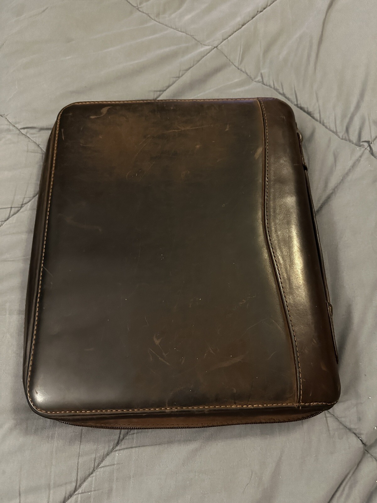 MONARCH 1.25" FULL GRAIN LEATHER Franklin Covey Planner 8.5X11