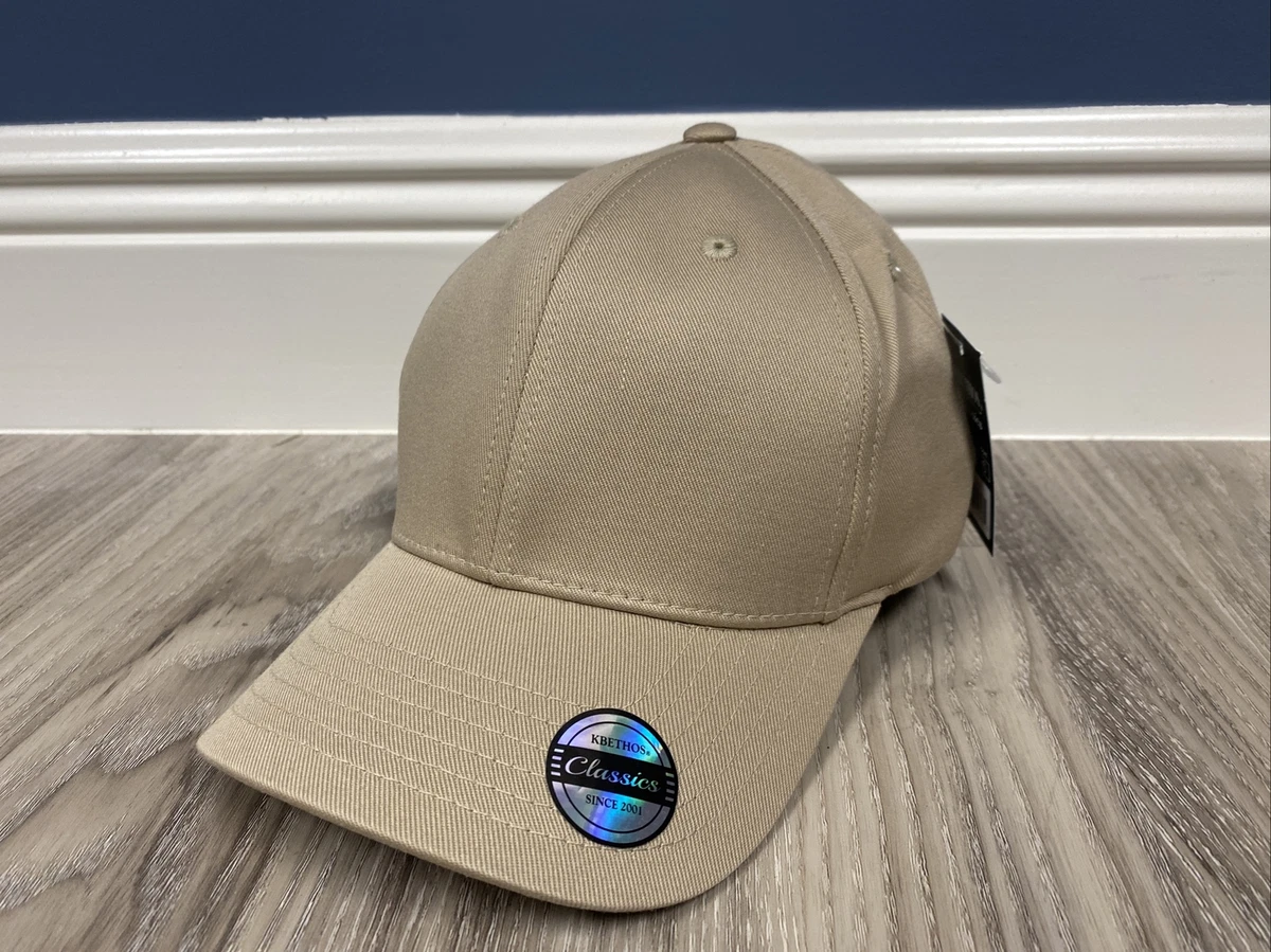 Small/Medium Flexfit Classic Baseball HAT FDE Cap eBay Fitted S/M | Tan 6-Panel