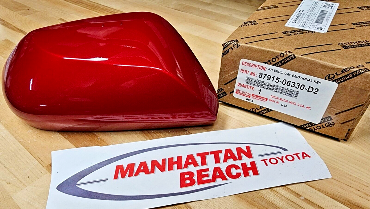 18-24 CAMRY RIGHT MIRROR COVER - FICOSA TYPE- COLOR 3U5 GENUINE