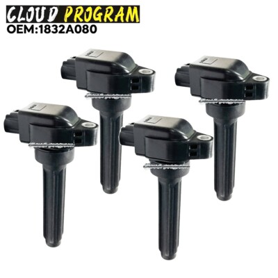 4PCS IGNITION COIL FOR MITSUBISHI ECLIPSECross EK DBA-B11W NASSAN  DAYZ ROOX 0.6
