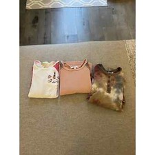 Girls Long Long Sleeve Shirts Small And Medium 3 Pack
