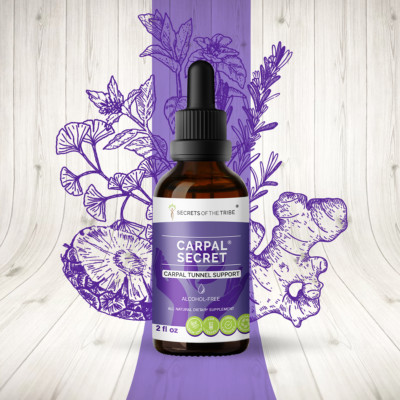 Secrets Of The Tribe Carpal Secret Tincture Alcohol-FREE