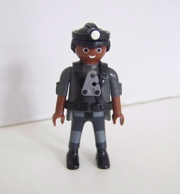 Figurine Playmobil Policier - Occasion Très Bon état, Thème City, Poste De Police