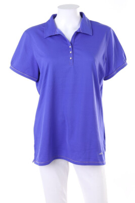 abacus Polo-Shirt Glitzer XL lavendelblau