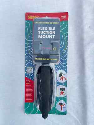 Tenikle Pro Flexible Tripod Bendable Suction Cup Camera & Phone Mount Black