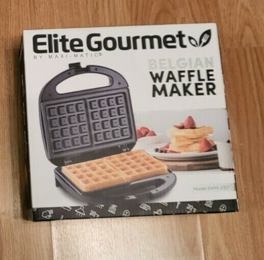 elite gourmet waffle maker