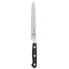 Mercer Culinary M23610 Renaissance® 5" Forged Riveted Tomato Knife with Serrated