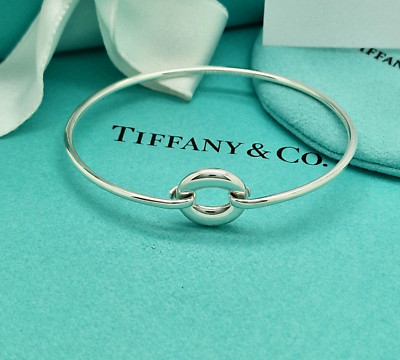 Tiffany & Co. Sehr SELTEN silber Elsa Peretti Sevillana Linkarmreif Armband