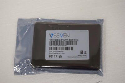 V7 V7SSD512GBS25U 512GB 2.5'' SATA 600 Internal Solid State Drive SSD (103124)