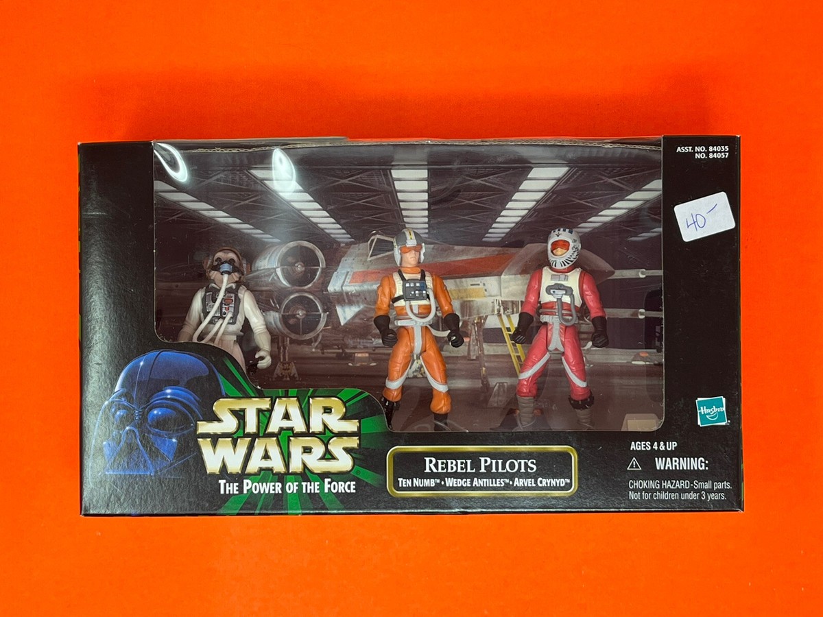 Hasbro Star Wars Power Of The Force Cinema Scenes Rebel Pilots 
