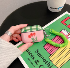 Tulip AirPods 1 2 3rd Case AirPods Pro Case Oil Painting Print Protective Cover