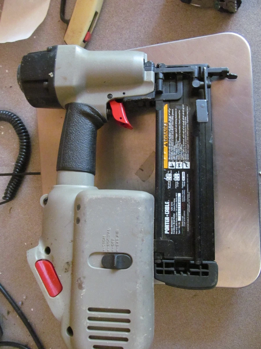 Porter cable 2024 cordless brad nailer