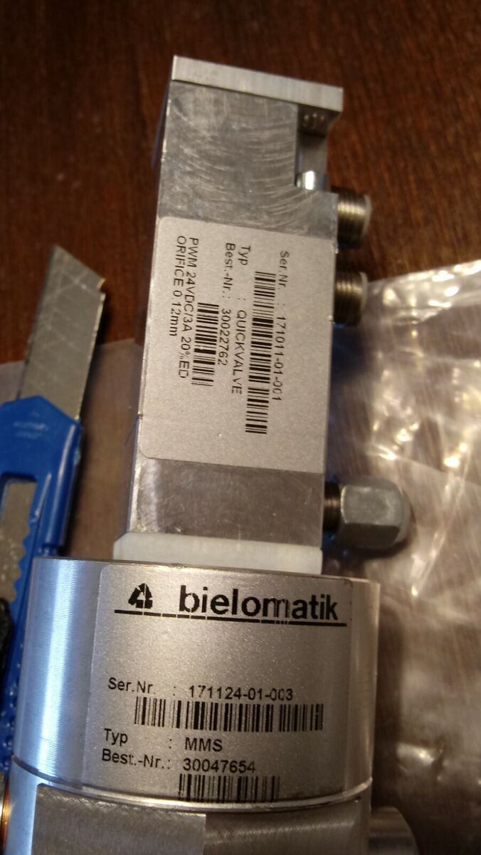 Bielomatik 30047654 MMS Quick Valve Rotary Transmitter SEE Bielomatik 30047654 MMS Quick Valve Rotary Transmitter SEE