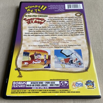PompeII Pete: In 21st Century (DVD 1997) Animated Tex Avery