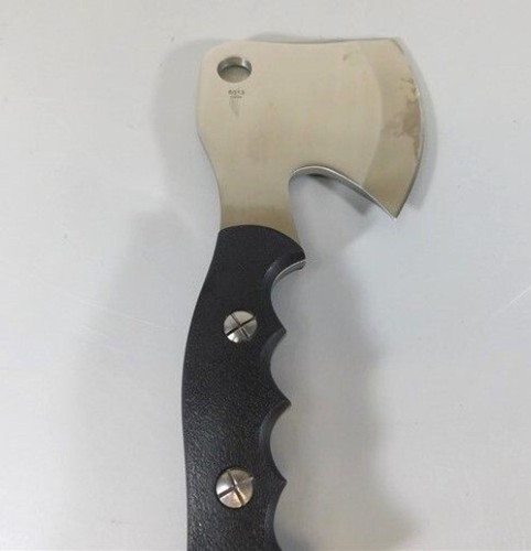7/1305 Timberline 6013 Krommer Hatchet Stainless Steel with Leather Sheath 10 x - Picture 5 of 6