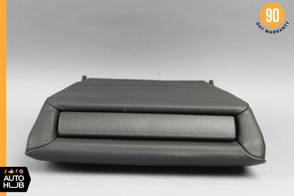 02-07 Mercedes W203 C32 C55 AMG Rear Center Console Armrest Arm Rest Black OEM - Image 4 of 4