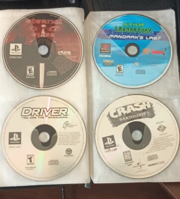 PS1 Sony PlayStation 1 Games Disc Only You Pick & Choose Tested Working Vintage