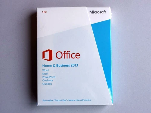 Microsoft Office 2013 Home and Business, boxed product - neu, SKU: T5D-01629
