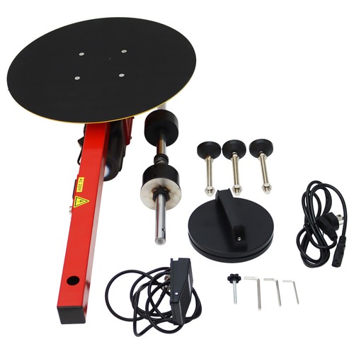 Máquina de envolver película elástica envolvente eléctrica 220V 25W 15,7" diámetro tocadiscos - Imagen 3 de 24