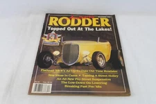 American Rodder Dec 1987 No 2 David Mann Pro Street Suspension Holley Lowering