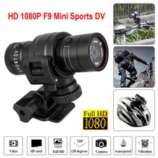   1080P Full HD Sports Action Camera MotorCycle Bike Helmet Mini CAM Waterproof