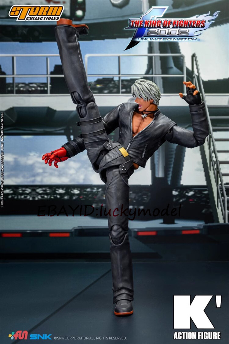 Storm Toys King of Fighters K Action Figure Model 1/12 Scale Storm Toys King of Fighters K Action Figure Model 1/12 Scale