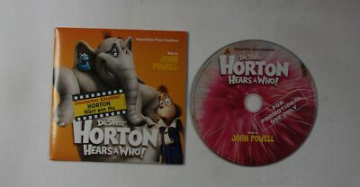 John Powell Dr. Seuss' Horton Hears A Who! Soundtrack GER Adv Cardcover CD 2008
